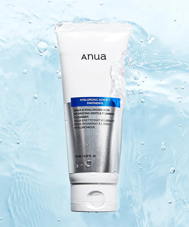 Anua 8 Hyaluronic Acid Hydrating Gentle Foaming Cleanser